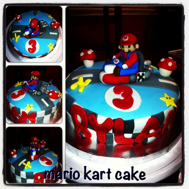Kare Cakes: mario kart themed cake...
